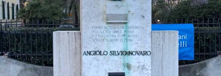 Monumento a Angiolo Silvio Novaro (Ph: Comune di Diano Marina)
