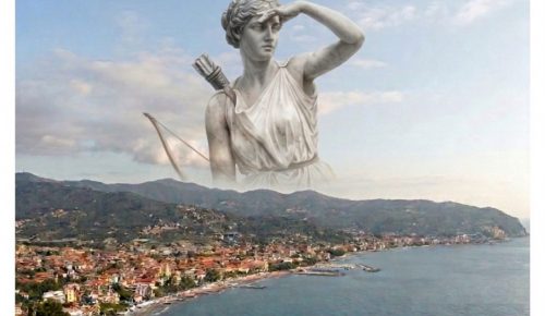 L'omaggio degli artisti al Golfo di Diana