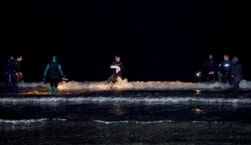 Nascita di Gesù Bambino dal mare