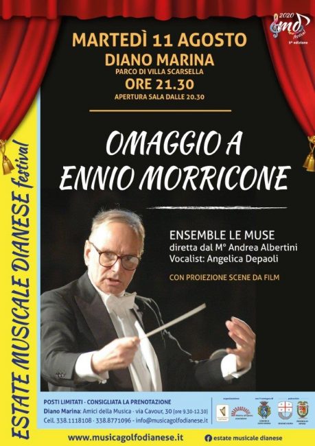 Estate Musicale Dianese 2020_Omaggio a Ennio Morricone