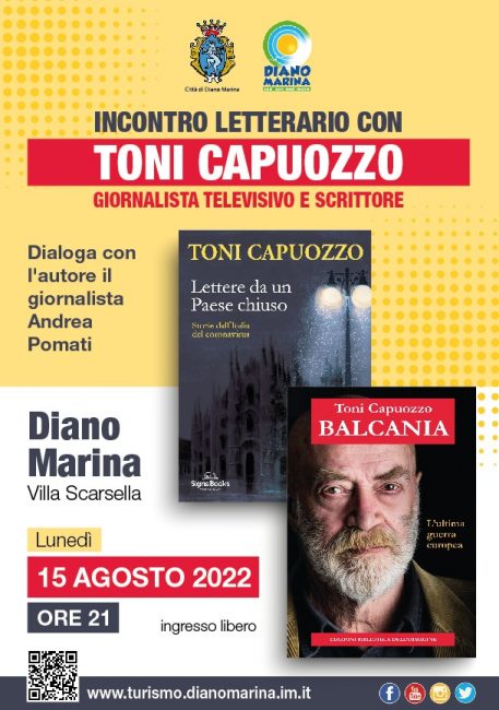 Incontro con Toni Capuozzo- 15 agosto 2022