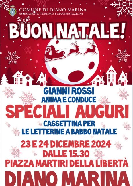 Buon Natale_speciali auguri 23-24 dicembre 2024