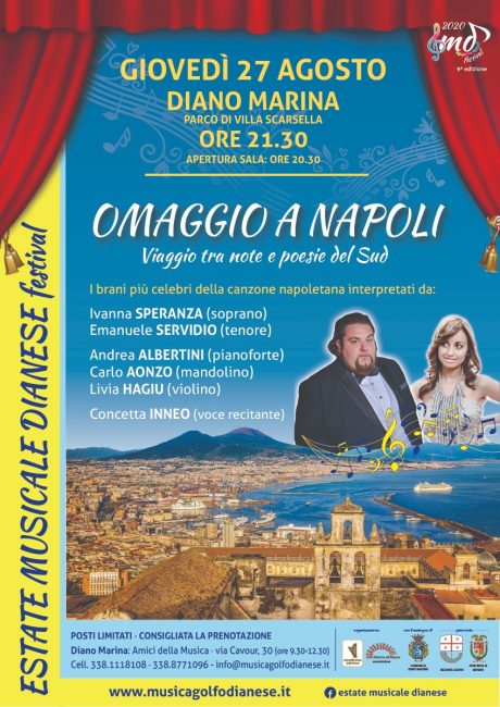 Estate Musicale Dianese 2020_Omaggio a Napoli