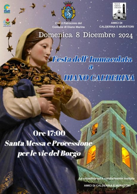 Festa dell'Immacolata a Diano Calderina