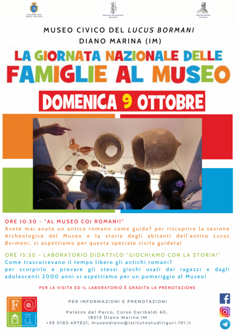  Giornata Nazionale delle Famiglie al Museo_9 ottobre 2022