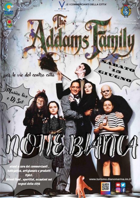 Notte Bianca a tema Famiglia Addams_15 giugno 2024