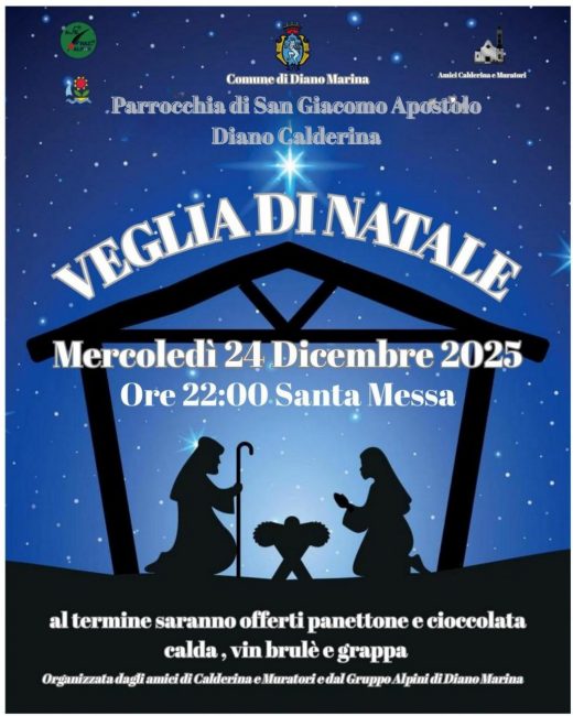  Veglia di Natale a Diano Calderina_24 dicembre 2025