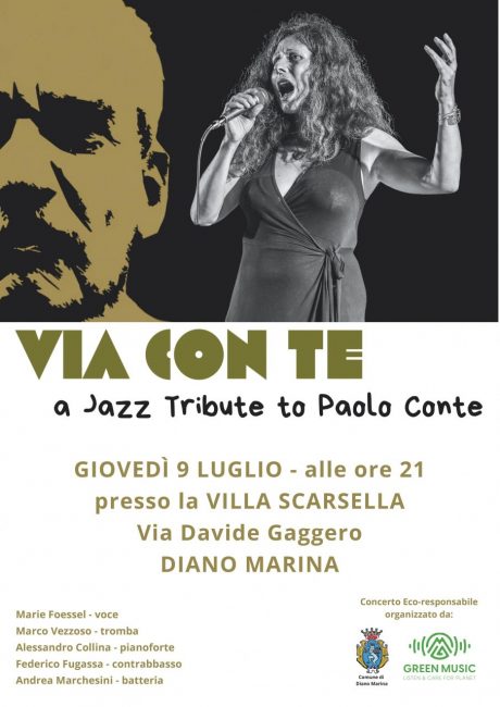 Via con Te-Jazz Tribute to Paolo Conte_9 luglio 2026 Via con Te-Jazz Tribute to Paolo Conte_9 luglio 2026