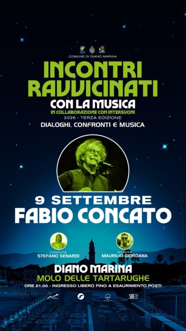 Incontri ravvicinati con la musica 2026_Fabio Concato