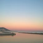 Il tramonto si specchia nel mare (Ph: Marina Camuzzi)