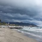 Nuvole tempestose sul Golfo Dianese a maggio (Ph. Giuliano Tavernelli)