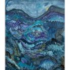 Alessandro Giampaoli - Con labbra di sole baciai la notte (2024) - olio su tela - cm 120x100 Alessandro Giampaoli - Con labbra di sole baciai la notte (2024) - olio su tela - cm 120x100