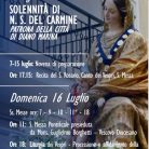  Celebrazioni religiose Madonna del Carmine 2023