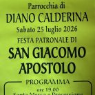 Festa patronale San Giacomo Apostolo_25 luglio 2026