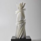 Pablo Atchugarry - Senza titolo (2015) - Marmo statuario di Carrara - cm 45x14x14